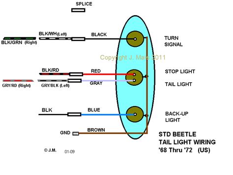 1999 Vw Beetle Tail Light Wiring Diagram